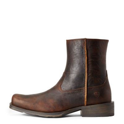 Ariat Western: Rambler Ultra Botas Western Hombre - Marrones (DQCOM2569)